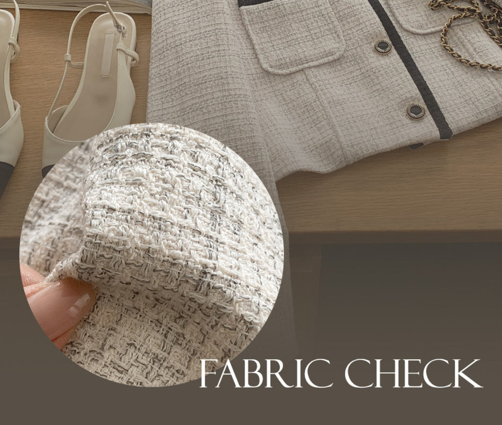 [🍂F/W] Classic Elegant Tweed OPS