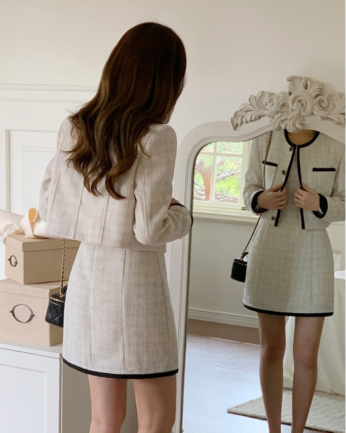 [🍂F/W] Classic Elegant Tweed OPS