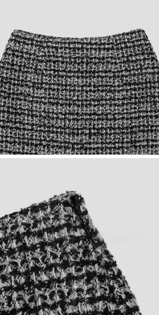[🍂F/W] Ranita Tweed Mini Skirt