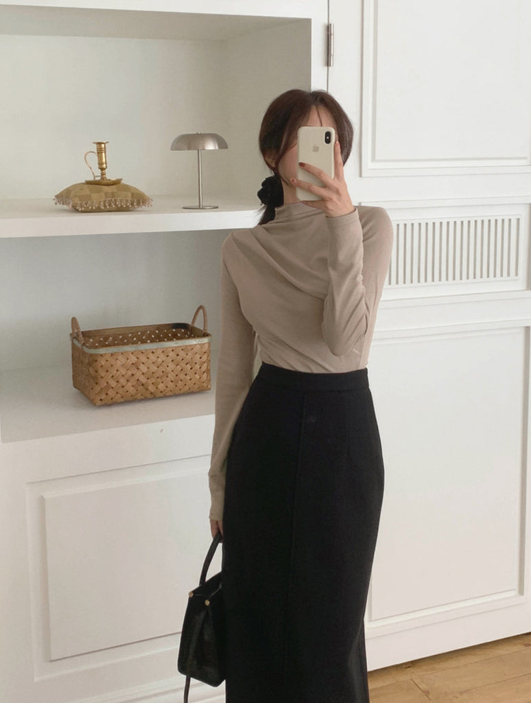 [🍂F/W] Fleece Winter Pleated Tee