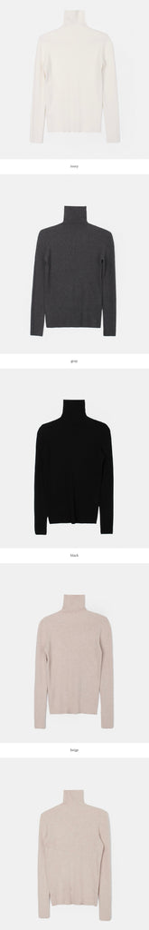 [🍂F/W] Daily Wool Whole Garment Knit