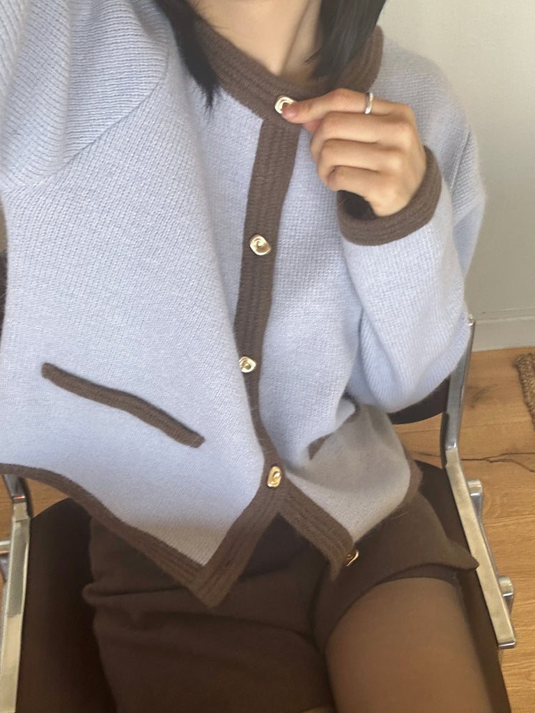 [🍂F/W] Angora Wool Knit Cardigan