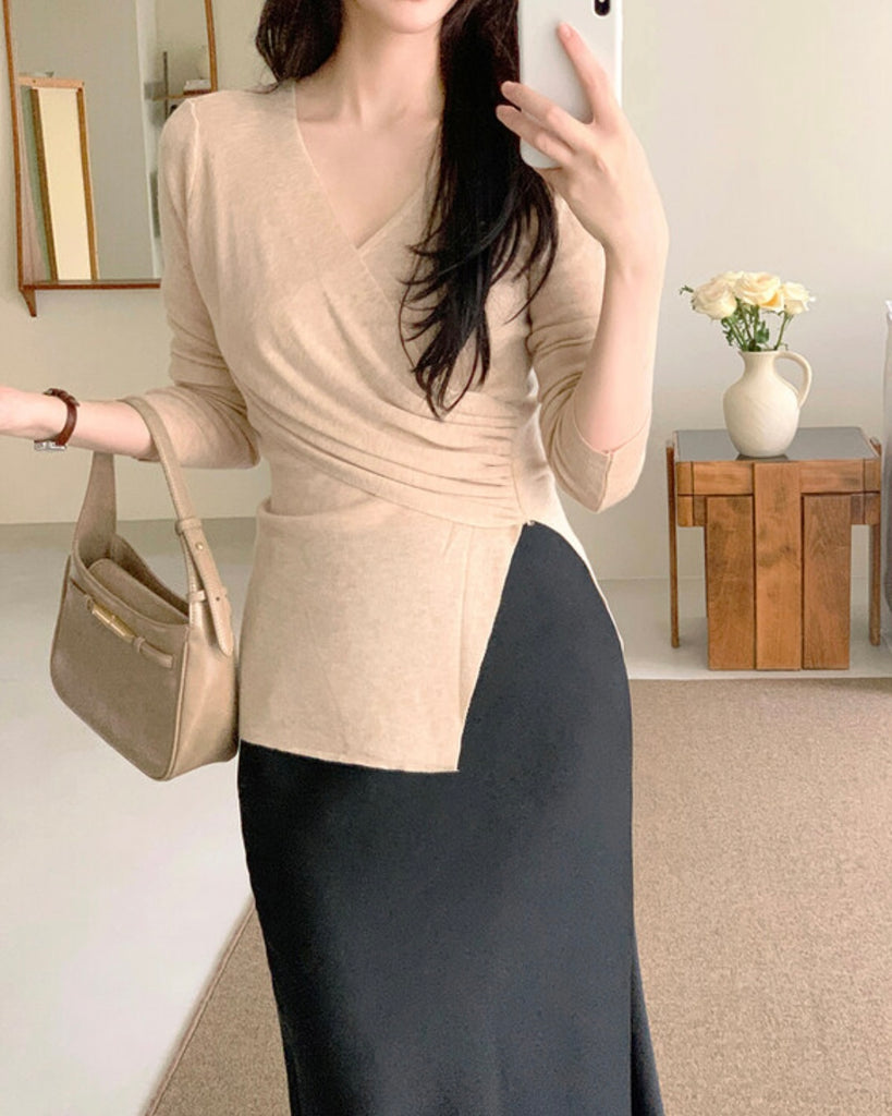 [🍂F/W] Rendezvous Mermaid Satin Skirt