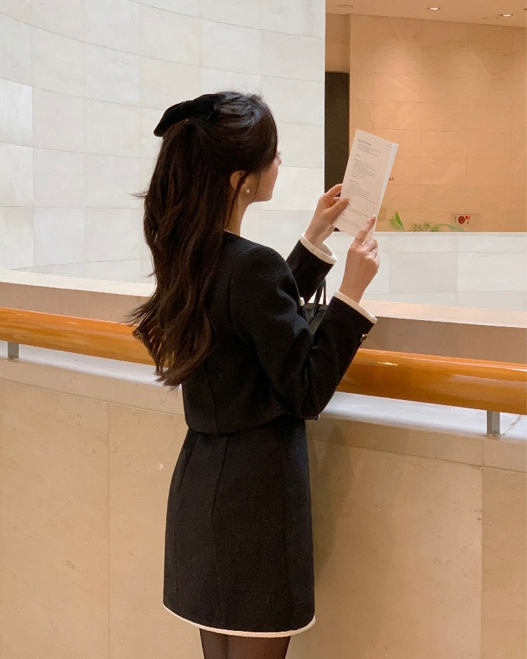 [🍂F/W] Classic Elegant Tweed OPS