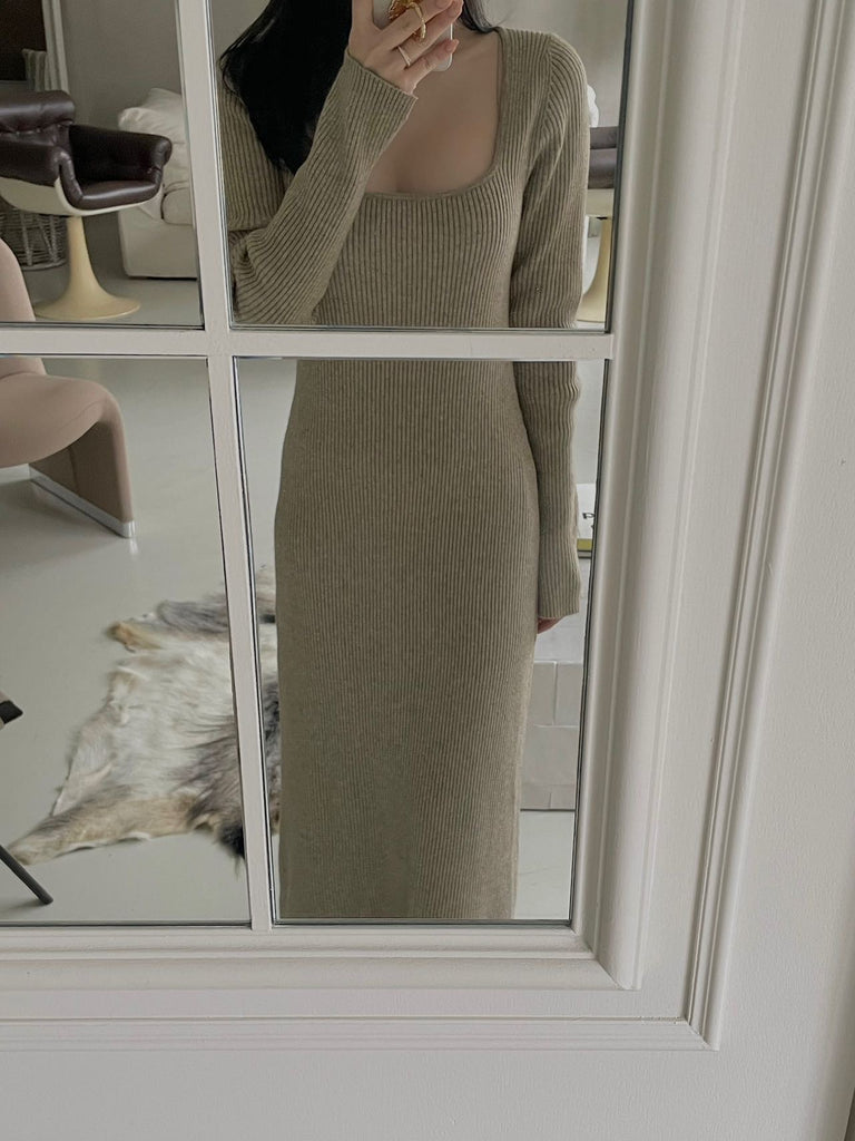 [🍂F/W] High Quality Wool Knit Dress