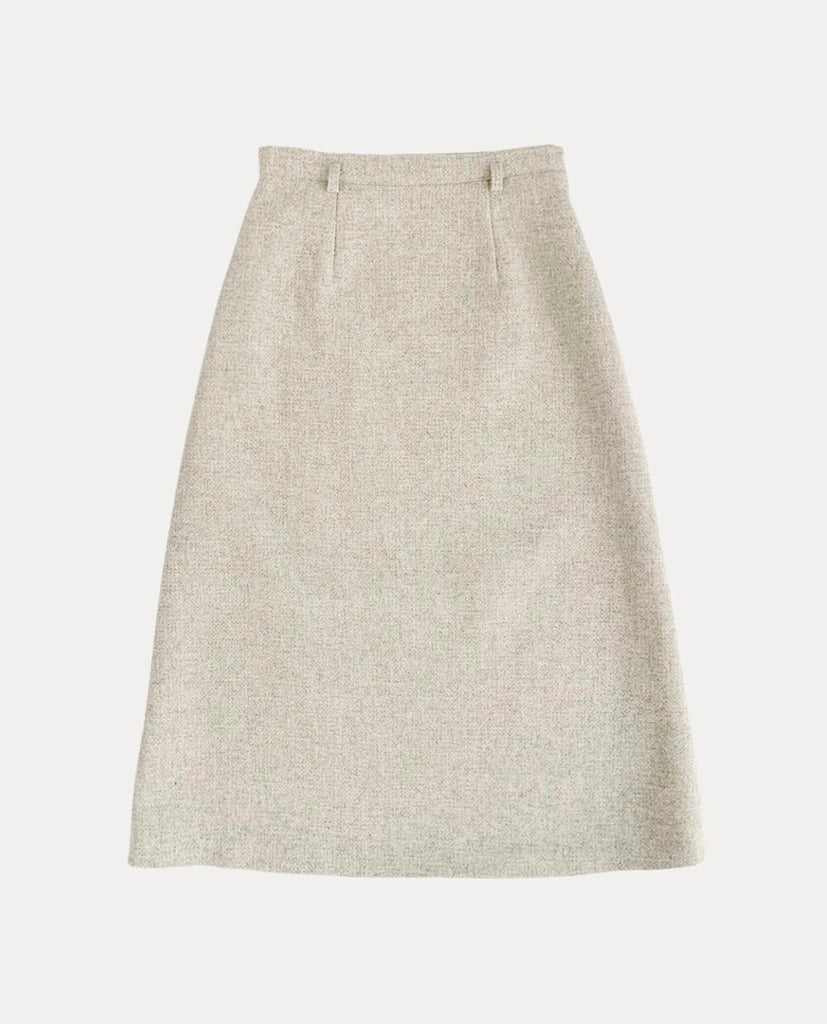 [🍂F/W] Premium A-line Wool Long Skirt