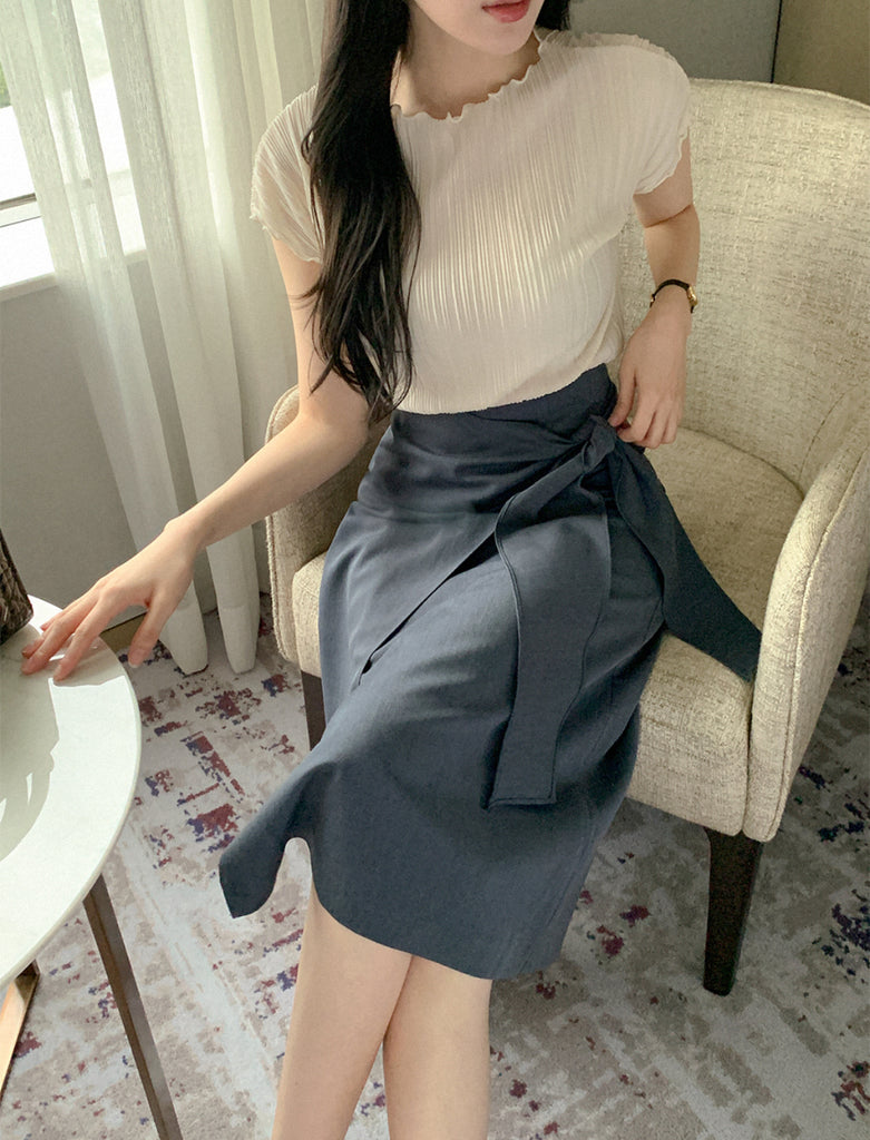 [🌷S/S] Daily Softly Pleated Blouse