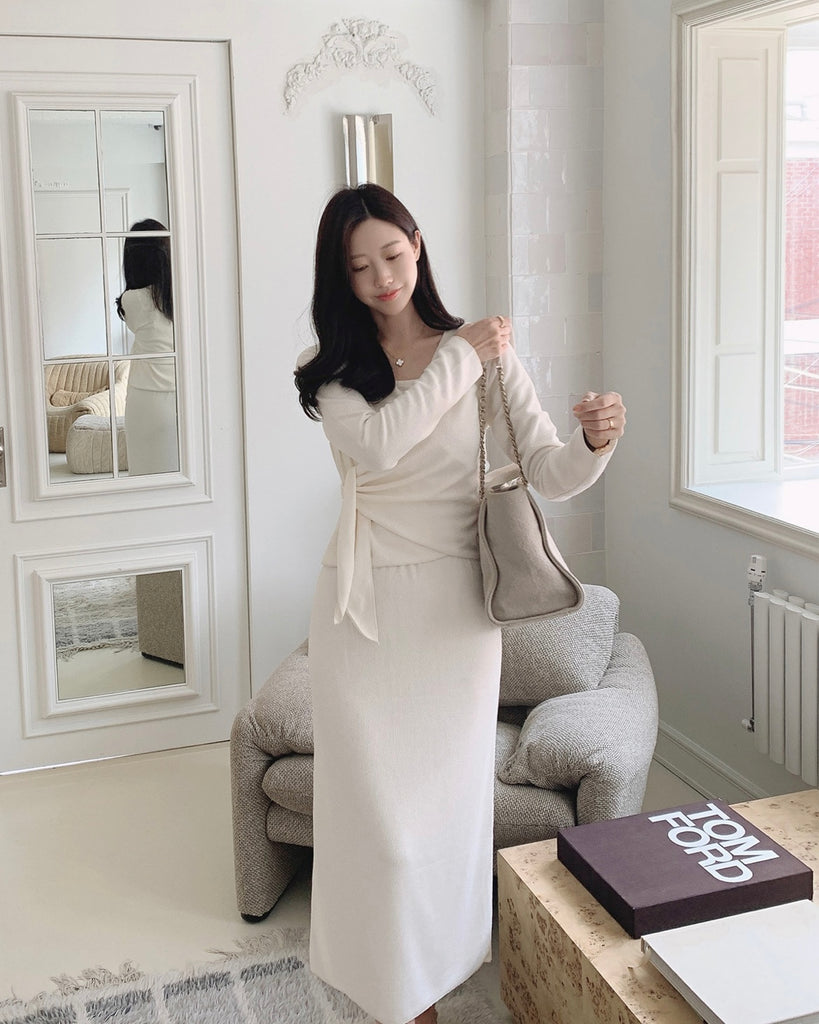 [🍂F/W] Golji Rib Wrap Top