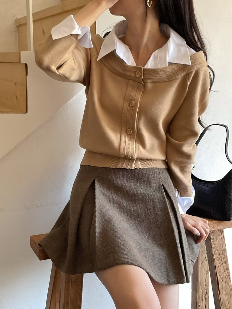 [🍂F/W] Classic Knitted Shirt