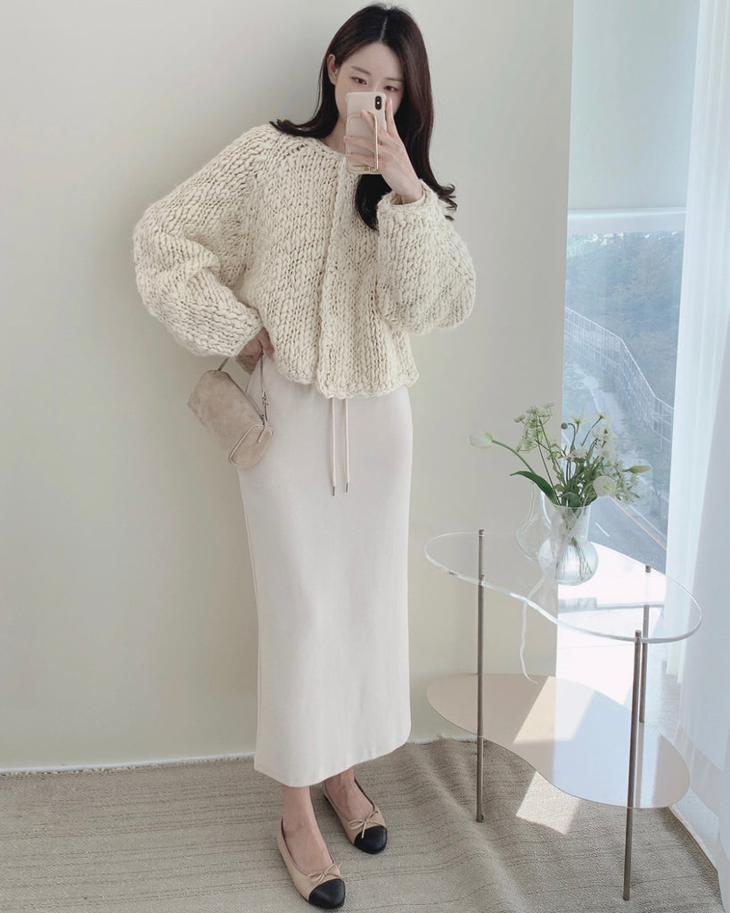 [🍂F/W] 50 Wool Knit Cardigan Handmade
