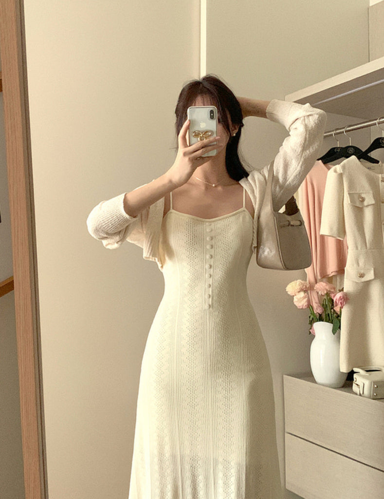[🕊️SS] Bustier Knitted Dress