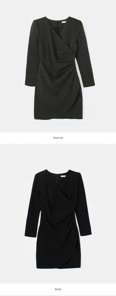 [🍂F/W] Aren Warp Pleated Dress