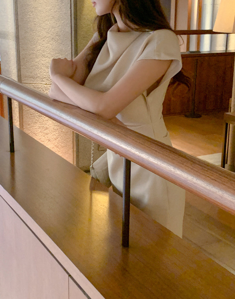 [🌷S/S] Lily Classic Drape Dress