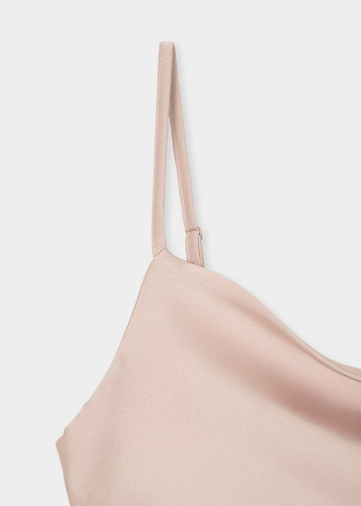 [🍂F/W] Draped Satin Long Dress