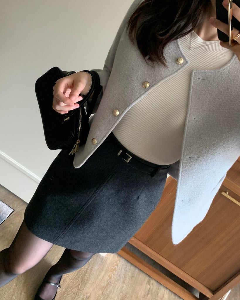 [🍂F/W] Premium Wool Skirt