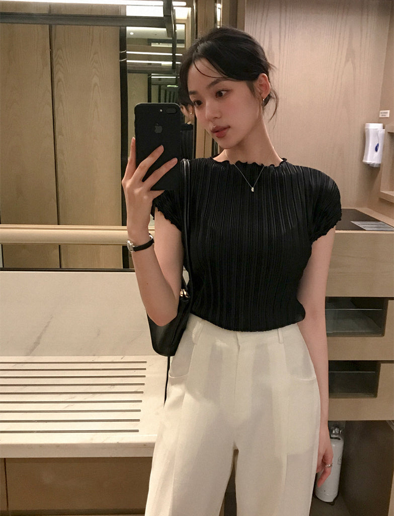 [🌷S/S] Daily Softly Pleated Blouse