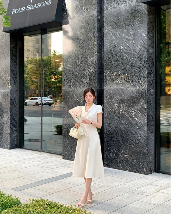[🌷S/S] Sonyel V-neck Dress (兩種長度選擇）