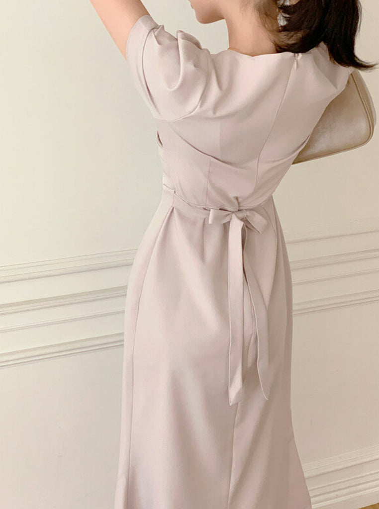 [🌷S/S] Leanne Pleated Mermaid Dress