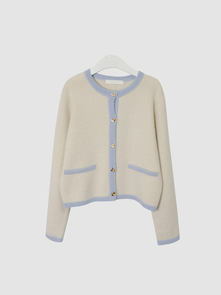 [🍂F/W] Angora Wool Knit Cardigan