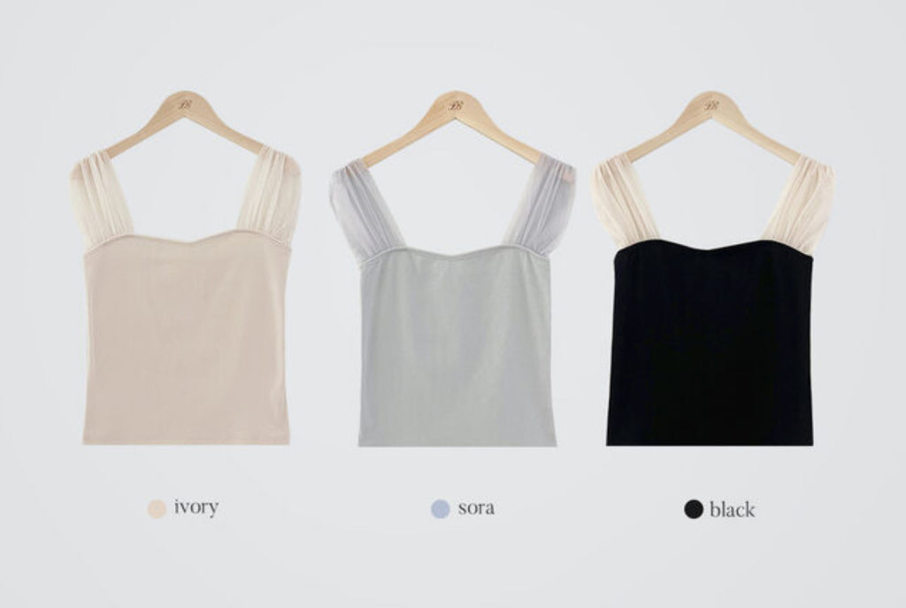 [🌷S/S] Sweetheart Chiffon Vest