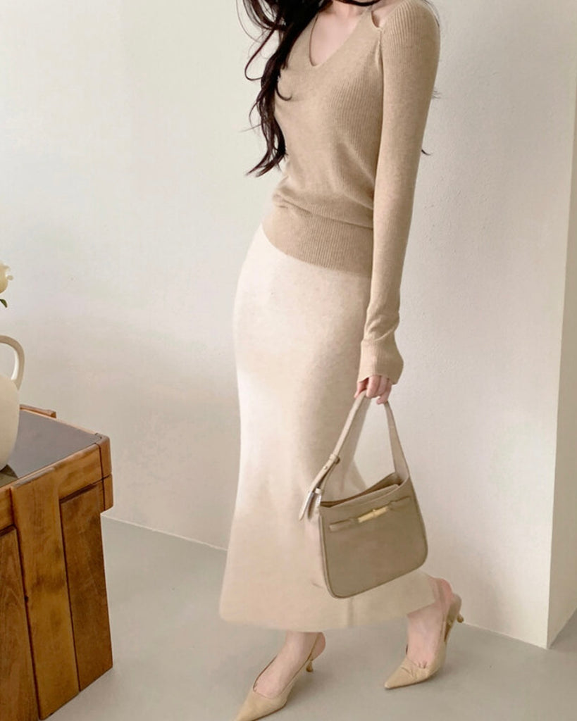 [🍂F/W] Halter Neck Knit Sweater