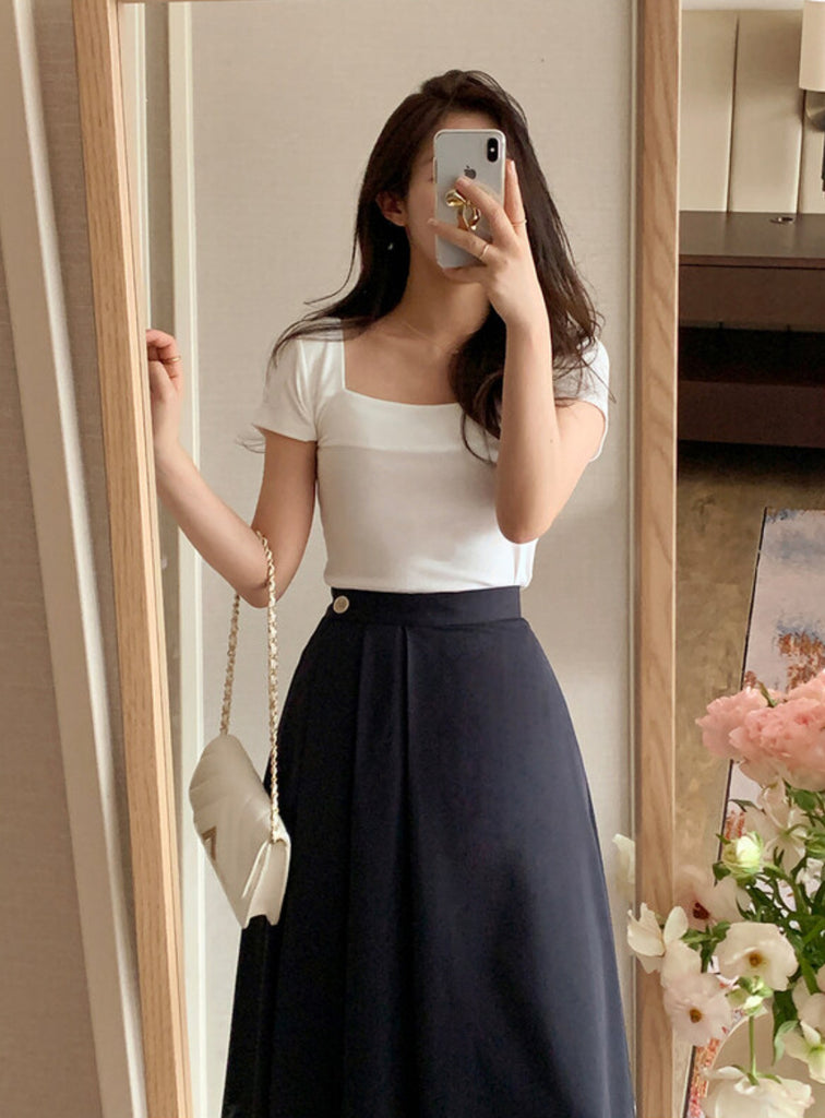 [🕊️SS] April Fleur Pleated Skirt