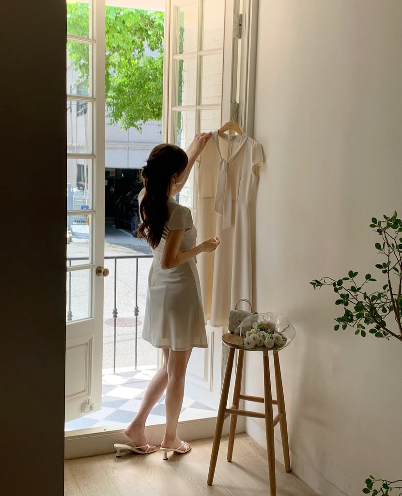 [🌷S/S] Sonyel V-neck Dress (兩種長度選擇）