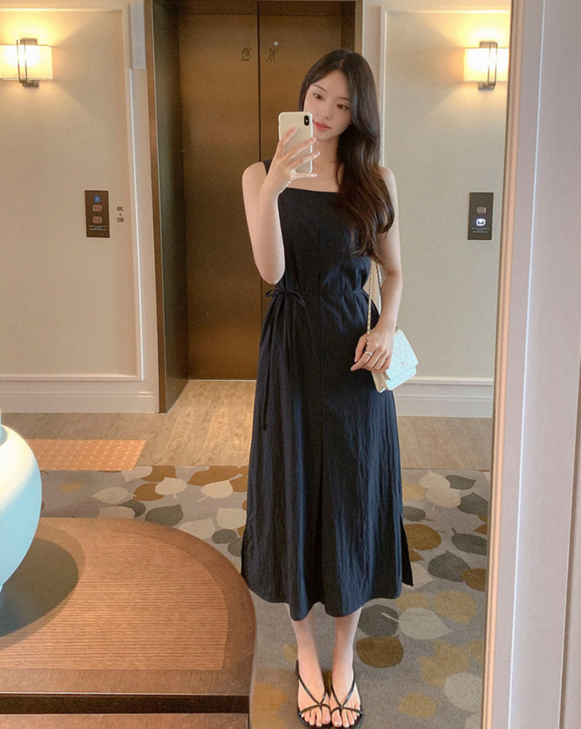 [🌷S/S] Holiday Nylon Square Dress
