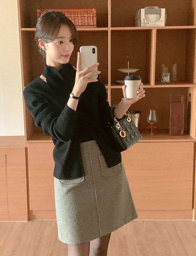 [🍂F/W] Daily A-line Midi Skirt