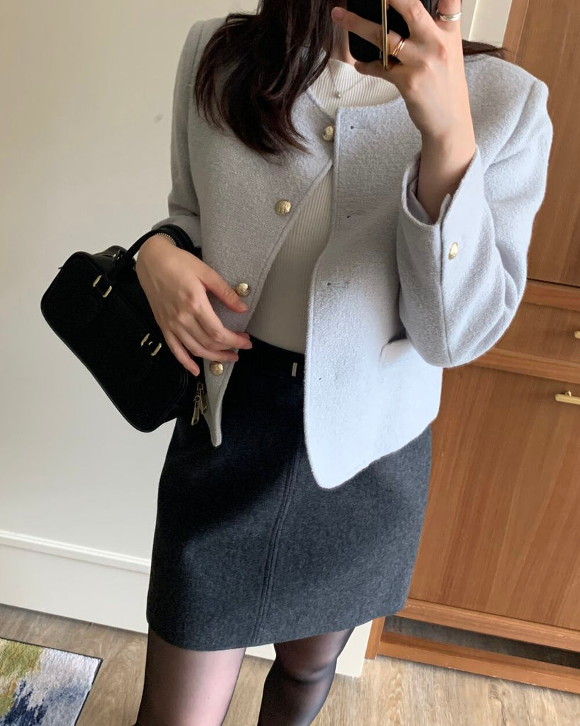 [🍂F/W] Premium Wool Skirt