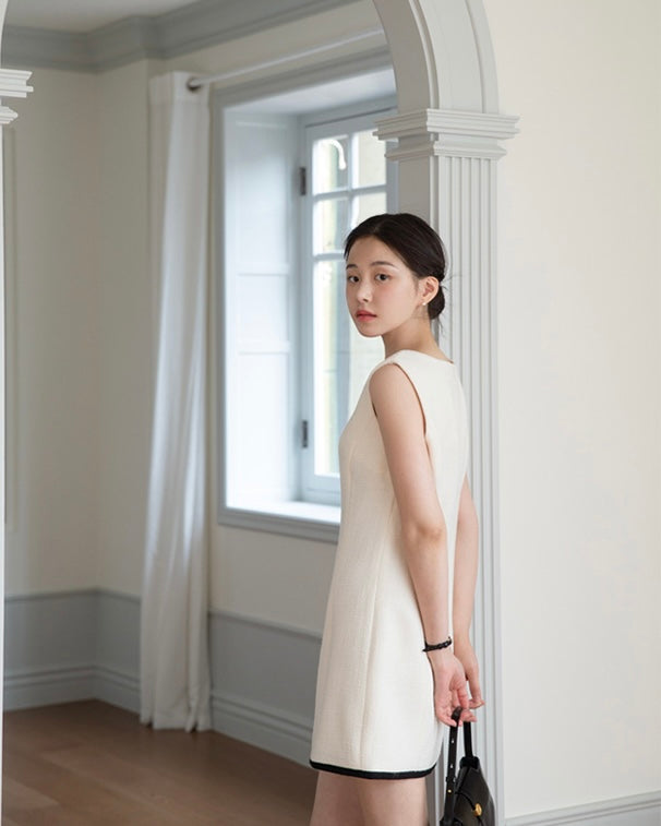 [🌷S/S] Lunette Tweed Mini Dress