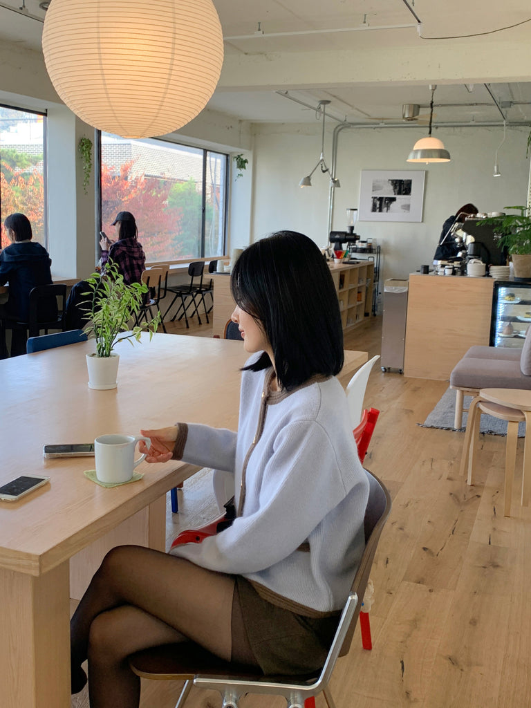 [🍂F/W] Angora Wool Knit Cardigan