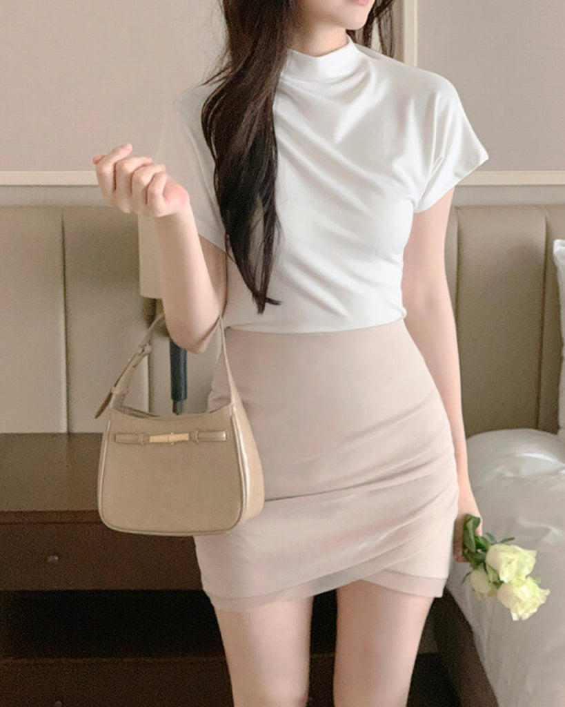 [🍂F/W] Delorme Shirring Mini Skirt