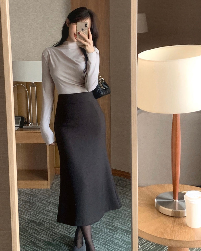 [🍂F/W] Fleece Winter Pleated Tee