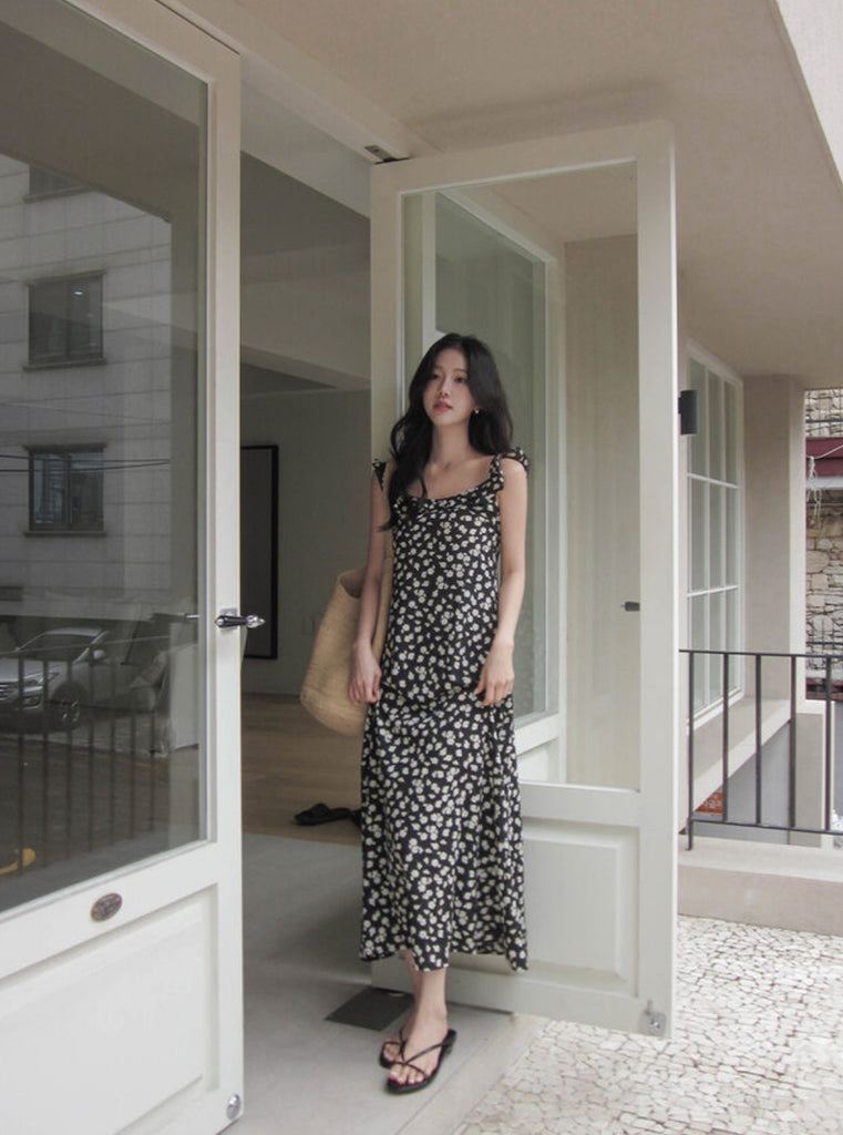 Summer Ruffle Floral Dress