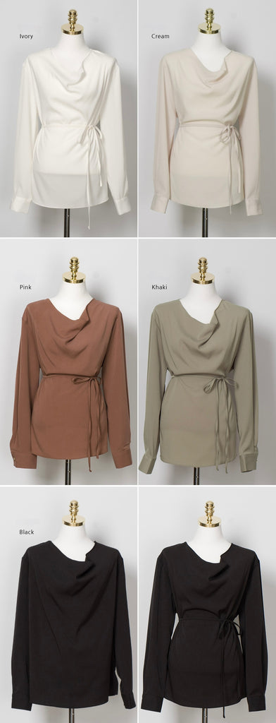 [🍂F/W] Venice Tie Blouse