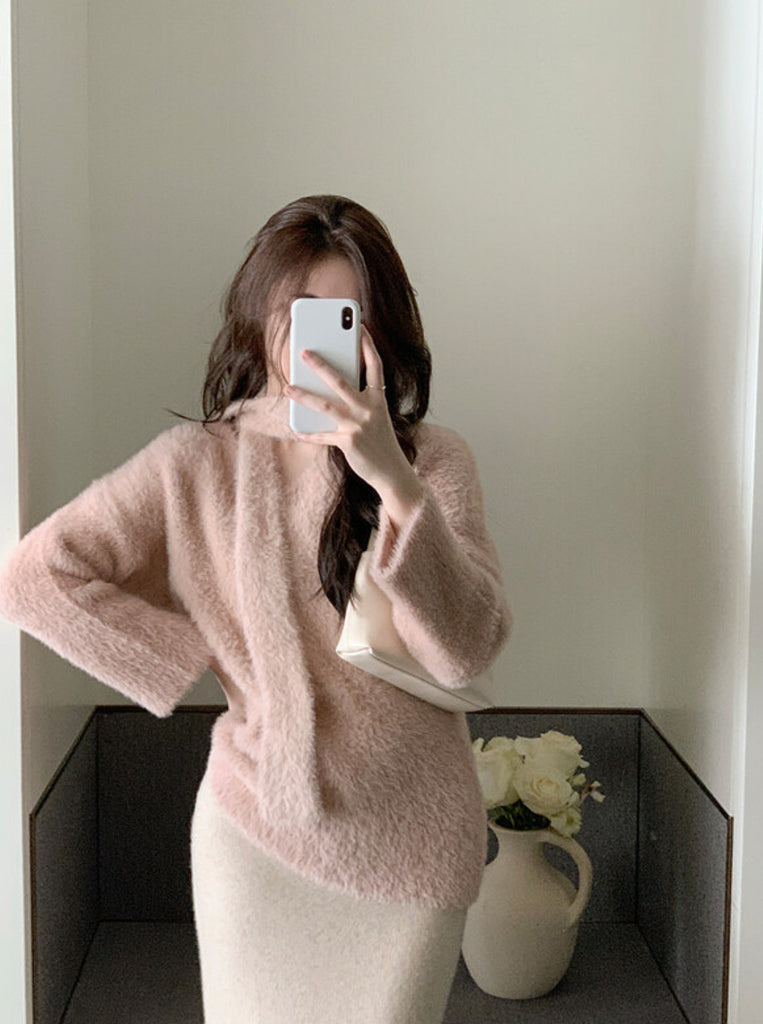 [🍂F/W] Ette Scarf Wool Knit