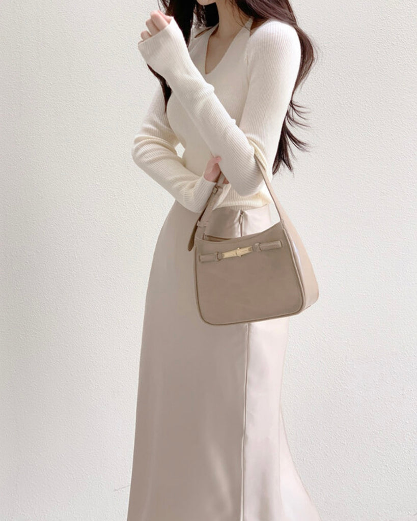 [🍂F/W] Halter Neck Knit Sweater