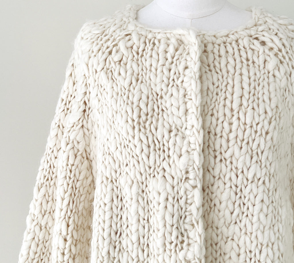 [🍂F/W] 50 Wool Knit Cardigan Handmade