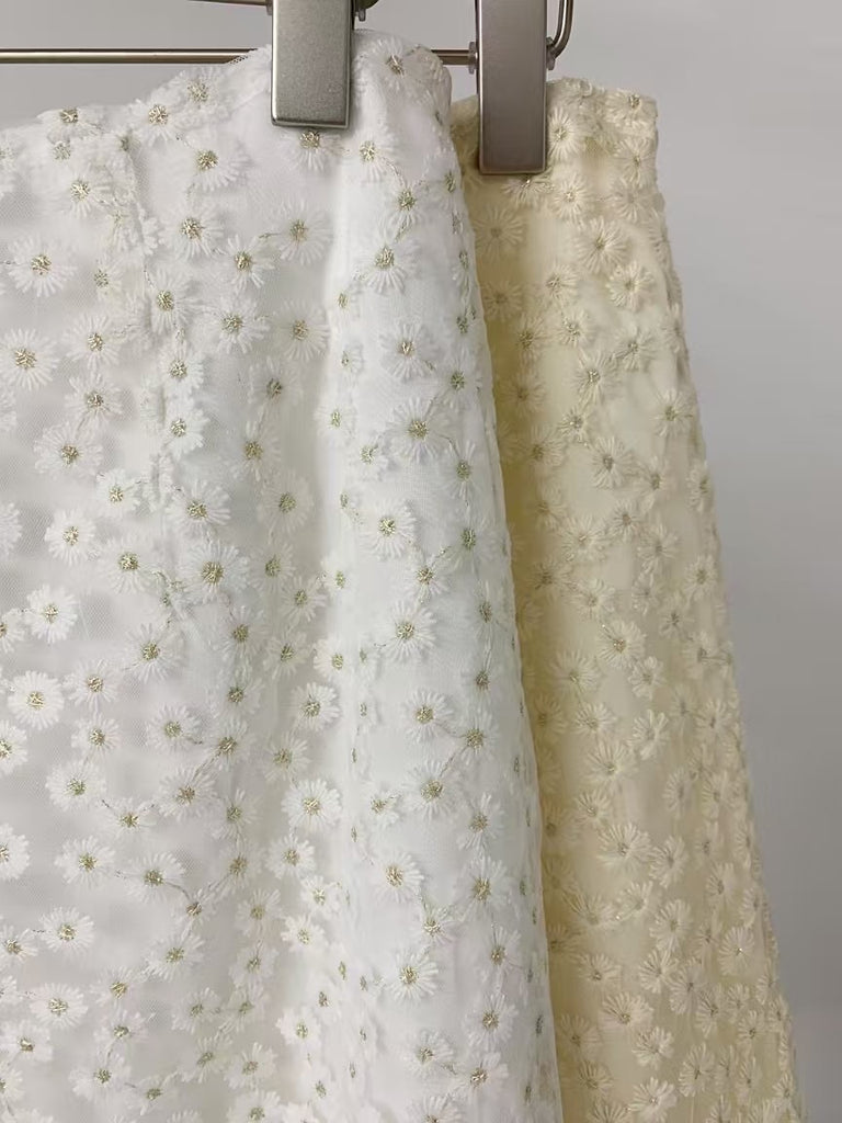[🌷S/S] Daisy Embroidery Skirt🌼BEST