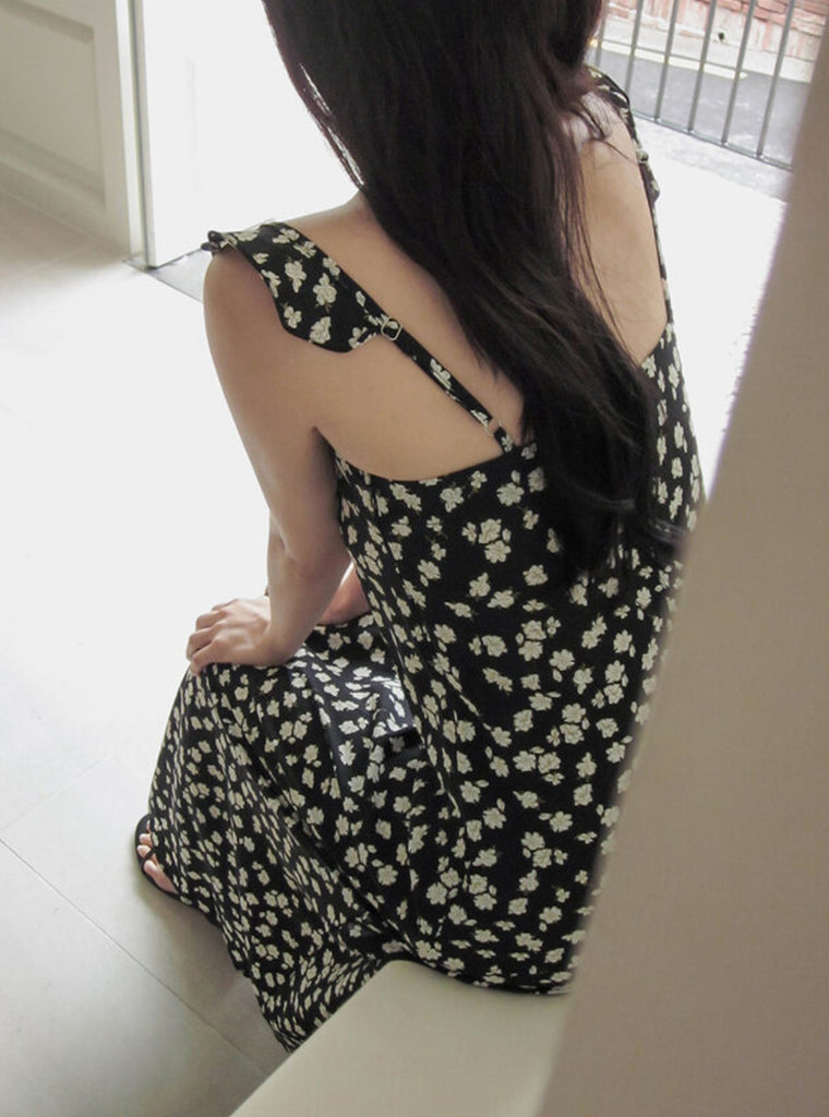 Summer Ruffle Floral Dress