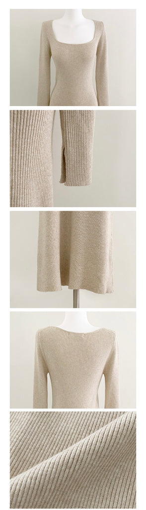 [🍂F/W] High Quality Wool Knit Dress