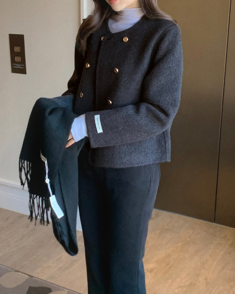 [🍂F/W] Golden 100 Wool Jacket Handmade