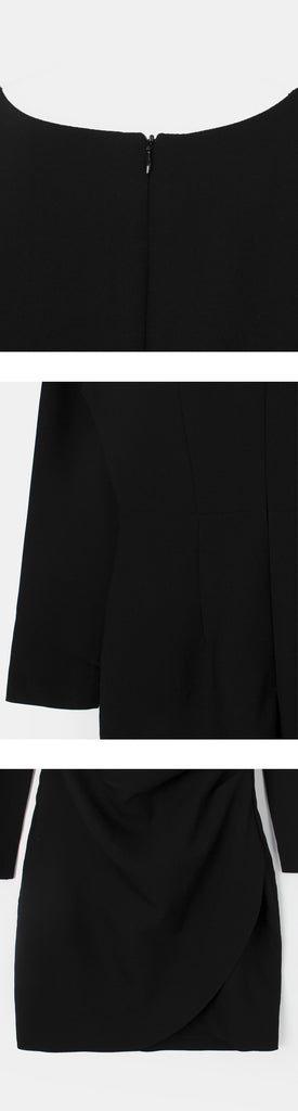 [🍂F/W] Aren Warp Pleated Dress