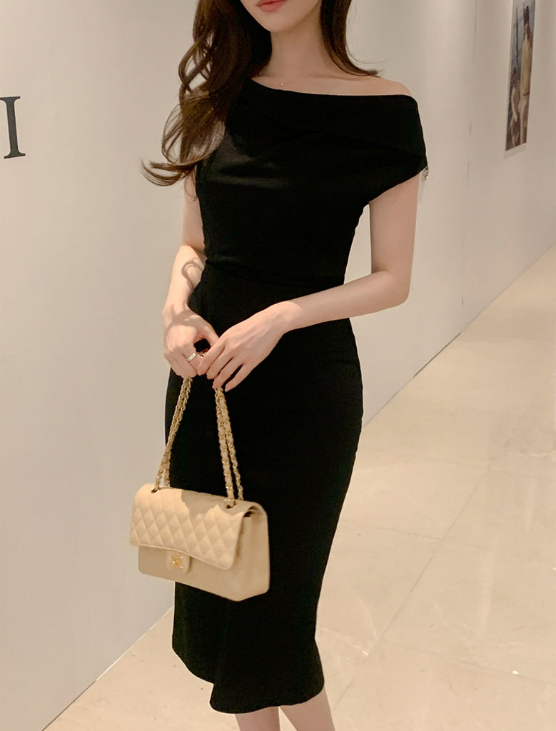 [🌷S/S] Louis Drape Rayon Dress