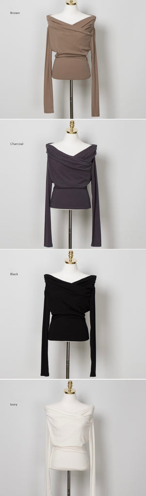 [🍂F/W] Delvaux Shirring Tee