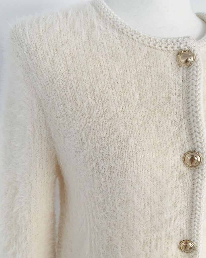 [🍂F/W] Gold Button Wool Cardigan