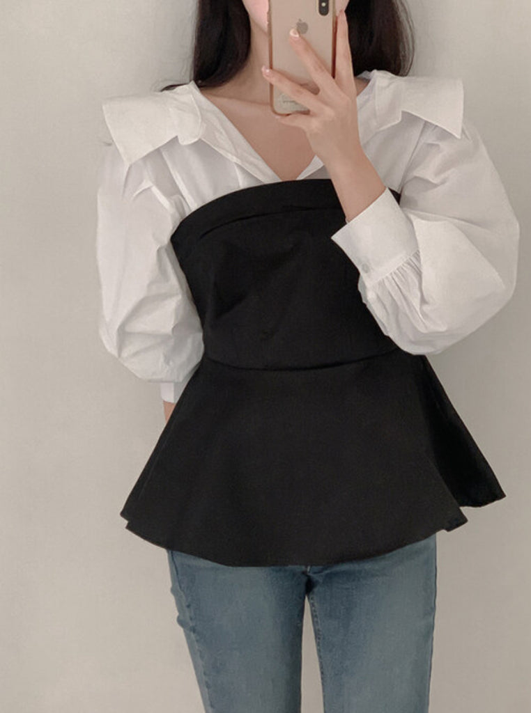 [🍂F/W] Ruffled Long Sleeve Blouse