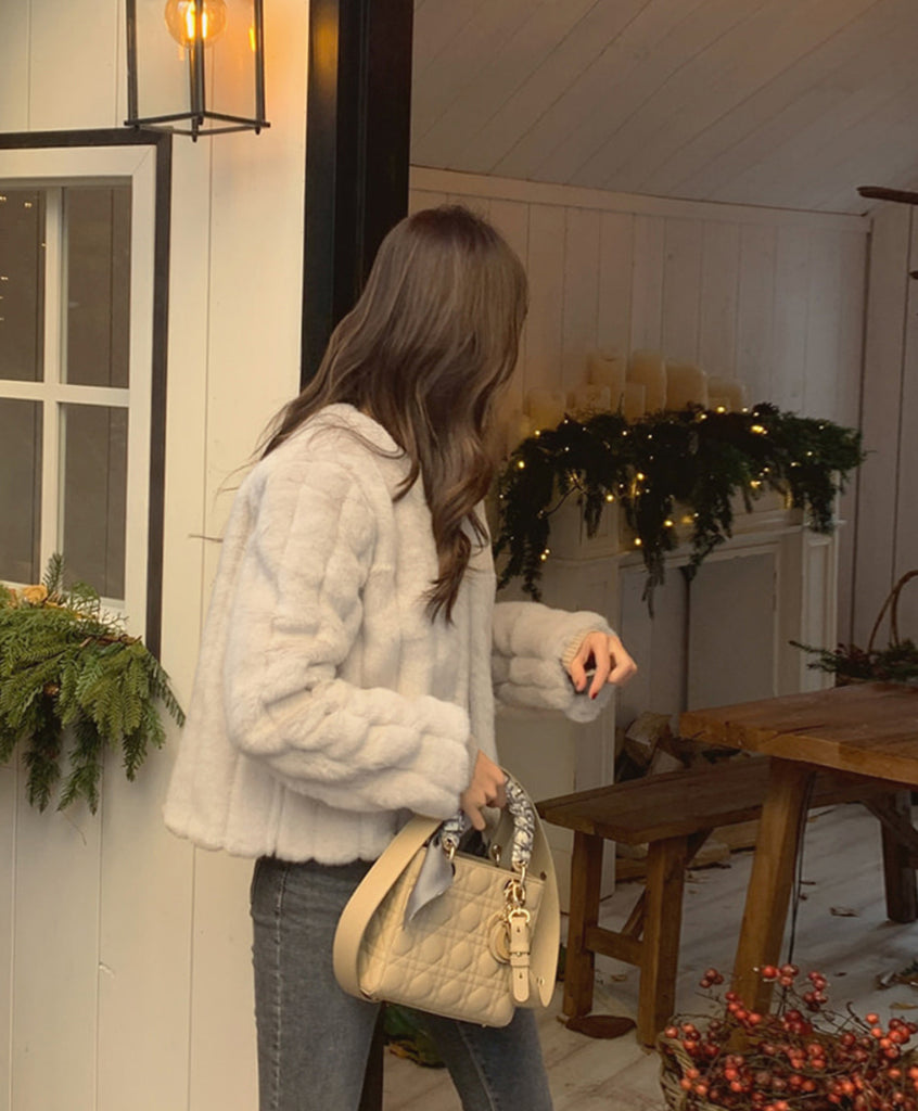 [🍂F/W] Poise Eco-friendly Fur Coat