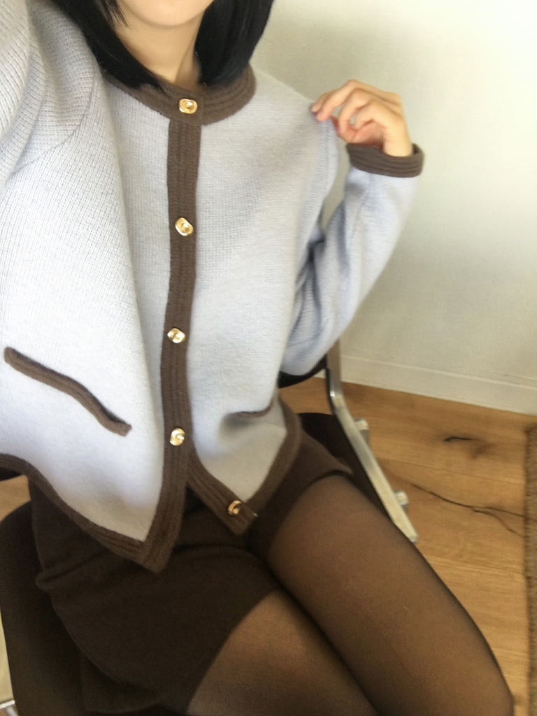 [🍂F/W] Angora Wool Knit Cardigan